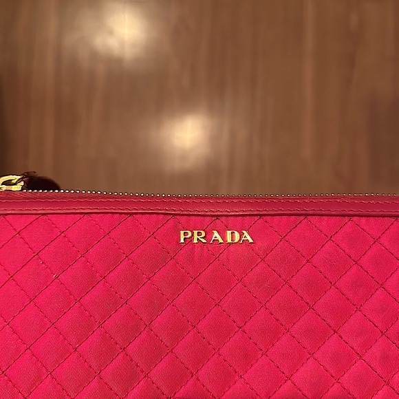 💞Authentic PRADA Pink Quilted Women's Wallet💞 - Picture 6 of 15